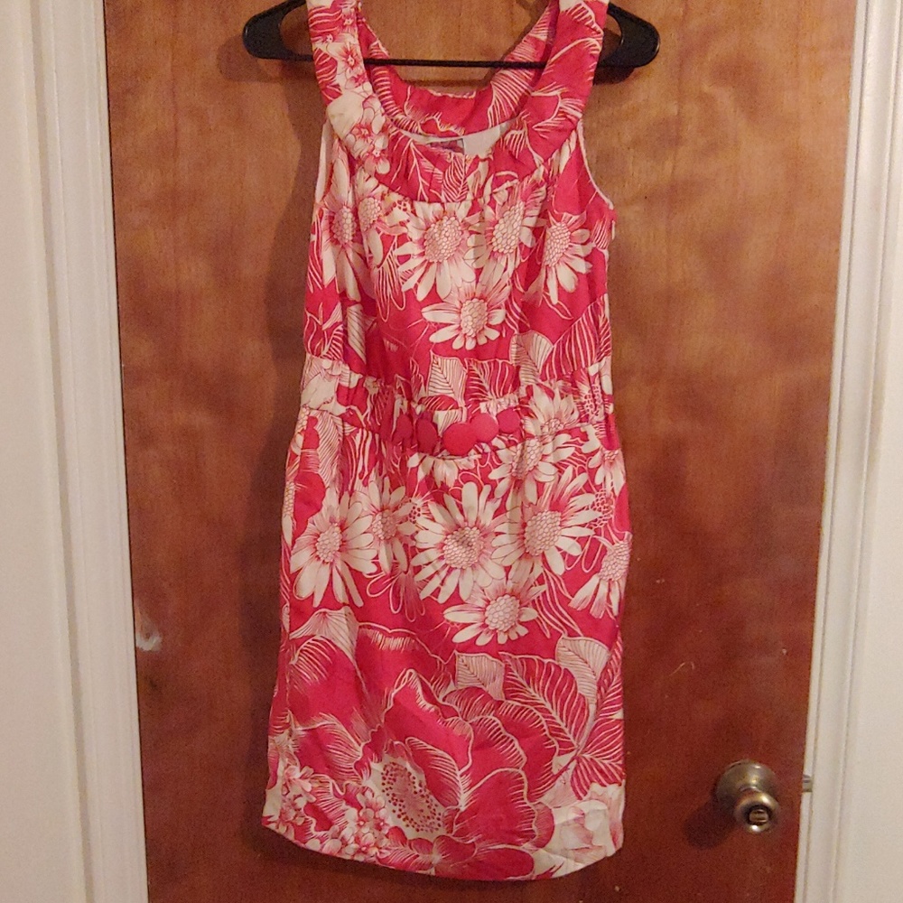 Yoana Baraschi red daisies dress